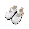 6-Point BJD 30cm Doll Leather Shoes, Flat Patent Leather, Casual Fit 4.7cm×2.5cm