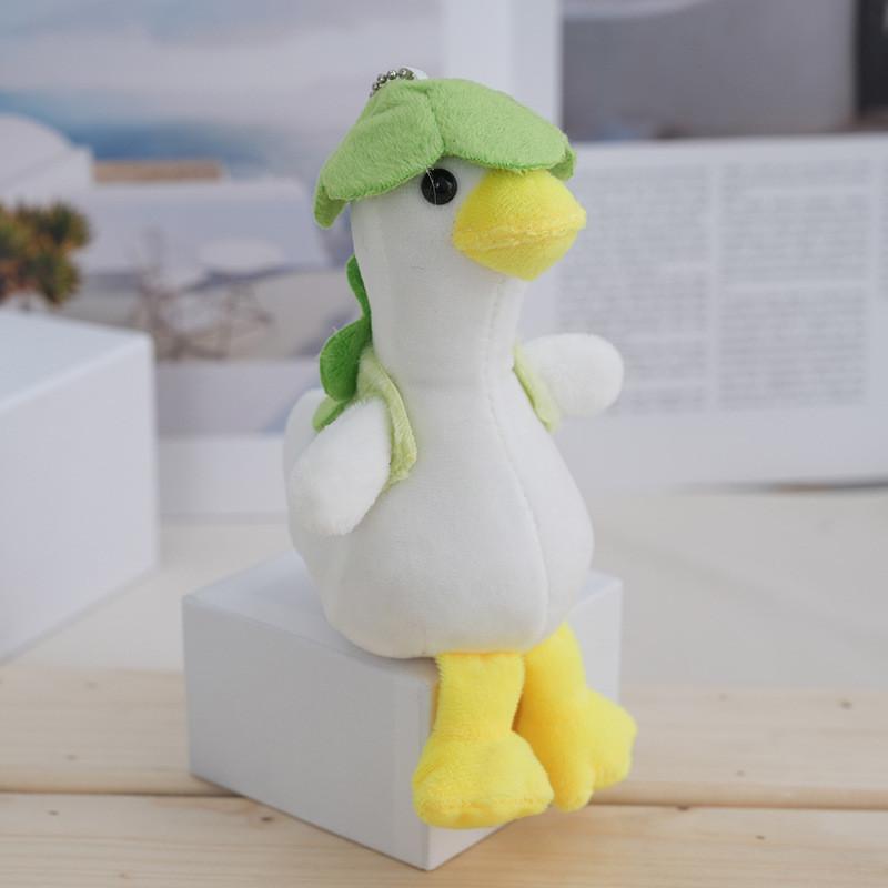 Adorable Soft Plush Keychain Duck Toy With Customizable Colors For Bags And Gifts