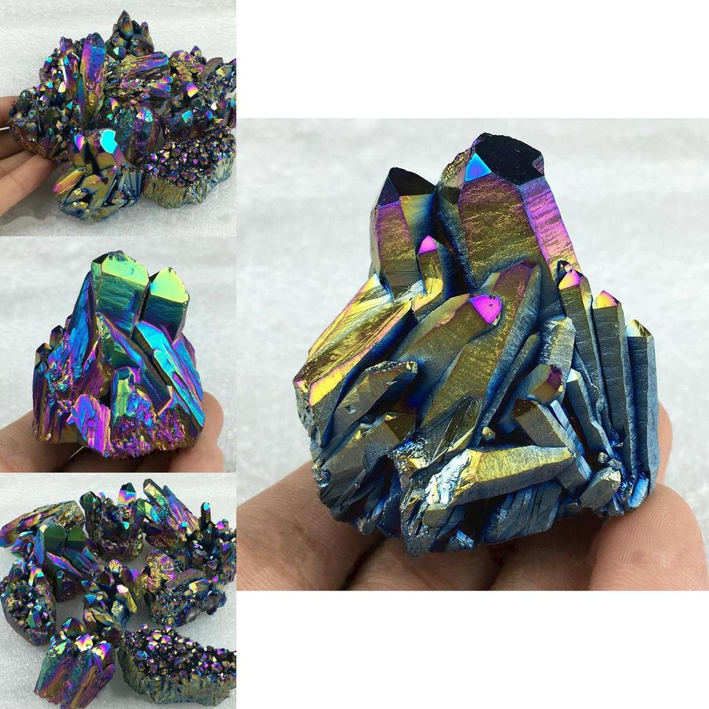 Exquisite Rainbow Titanium Crystal Mineral Specimen For Unique Gift Collections