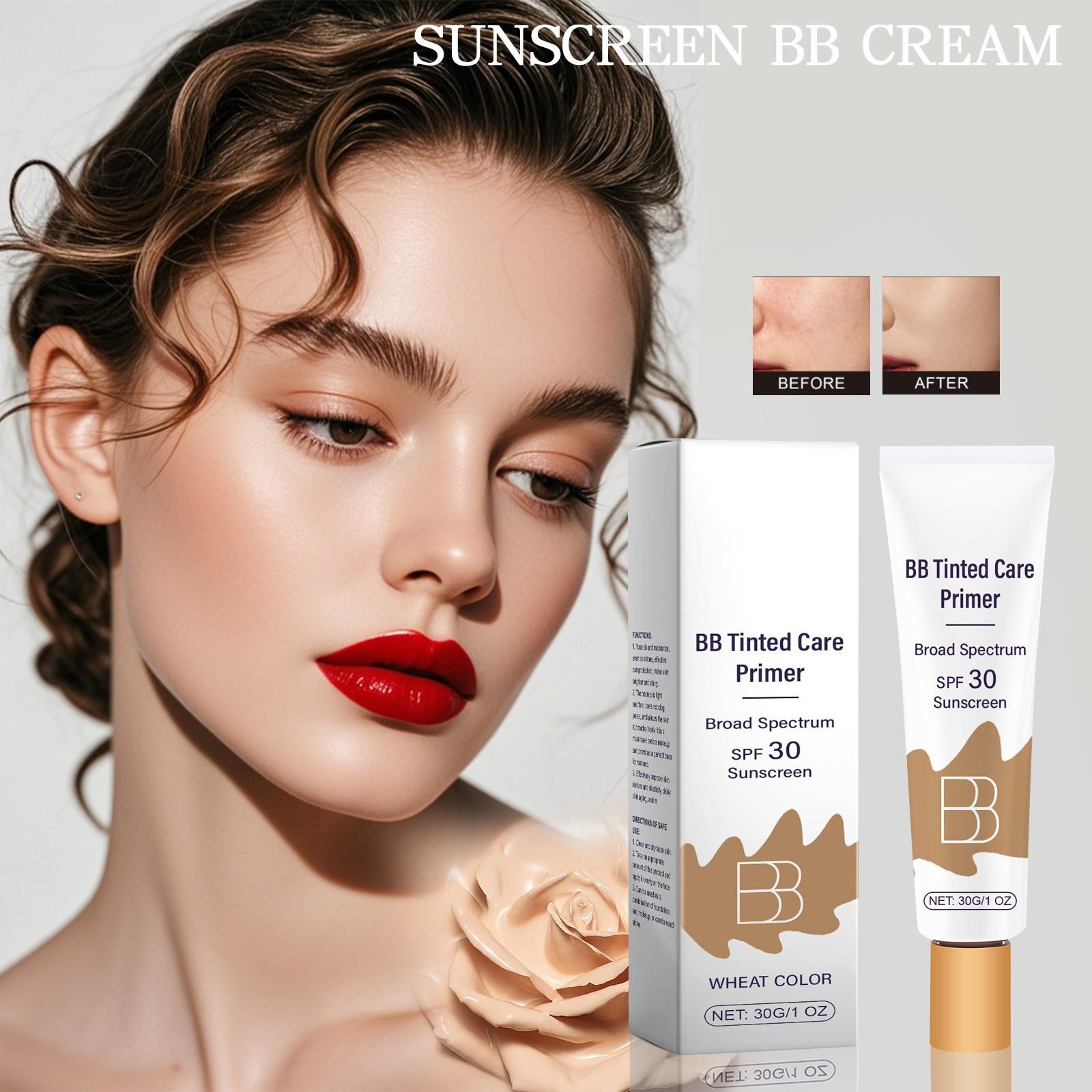 

Солнцезащитный увлажняющий крем, эффективный, ровный тон кожи, освежающая текстура, солнцезащитная основа под макияж(30г) One Size