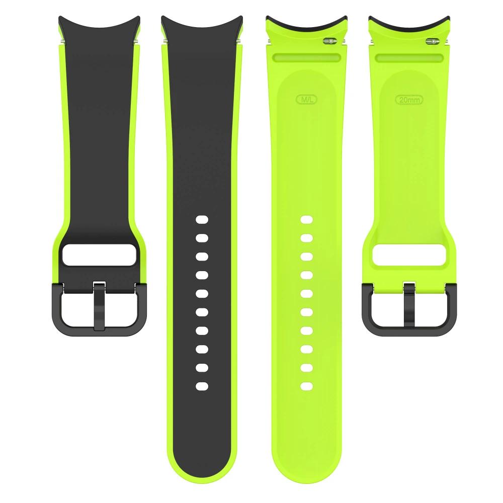 No Gap Silicone Strap for Samsung Galaxy Watch 7/6/5/4 40mm 44mm Pro 45mm Sports Bracelet Band Watch 6 4 Classic 47mm 43mm Belt