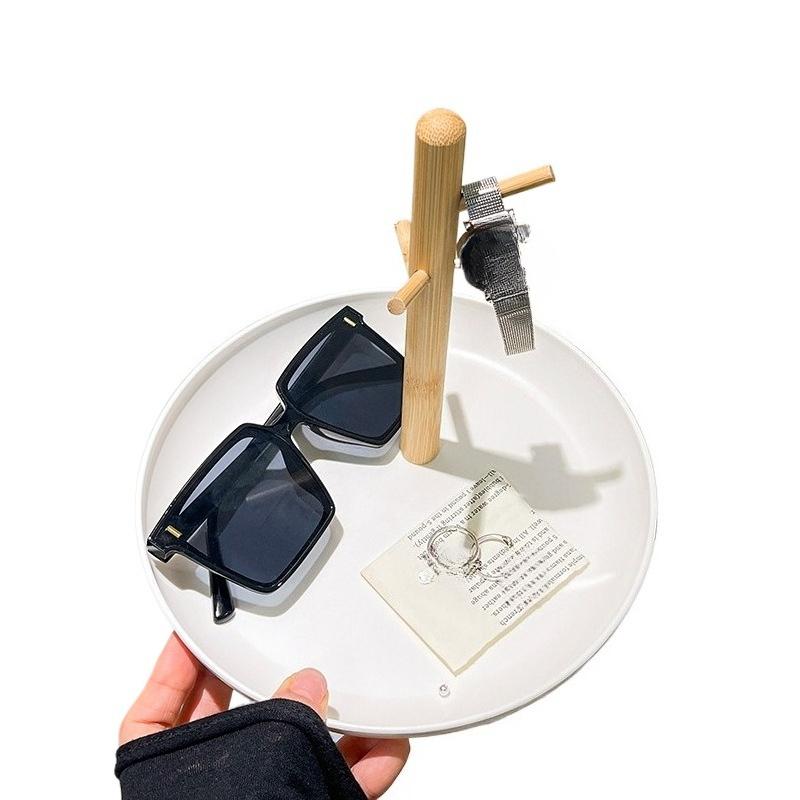 2025 Neu Nordisch Bambus Baumast Aufbewahrungstablett Wohnzimmer Schreibtisch Schlüsselanhänger Schmuck Ausstellungsrahmen