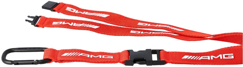 Collection Genuine Neck Red Mercedes-Benz Mercedes-AMG Strap,