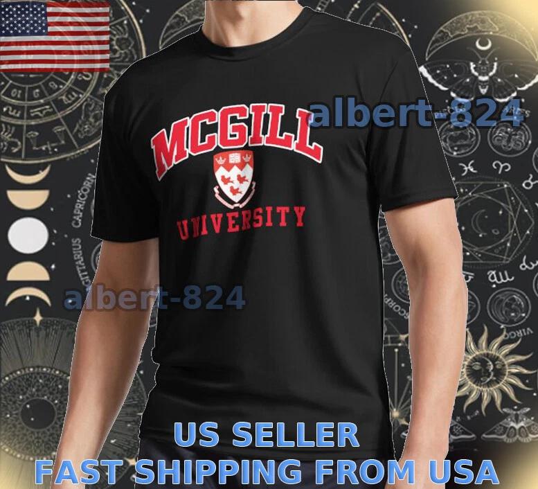 NEW SHIRT MCGILL UNIVERSITY LOGO T shirt FUNNY AMERICAN SIZE S TO 5XL 4XL