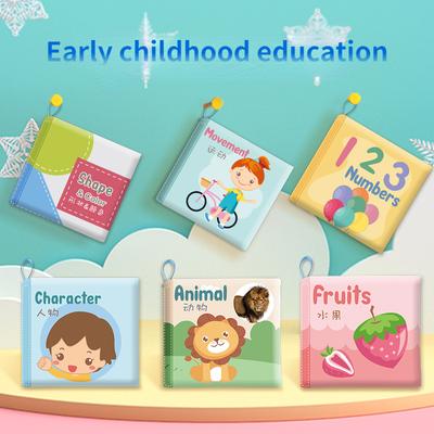 Baby Books Kids Fabric Books Early Learning 0-12 Months Reading Toy Intelligence DevelopmentCognize Book Educational Toy for Kid Baby