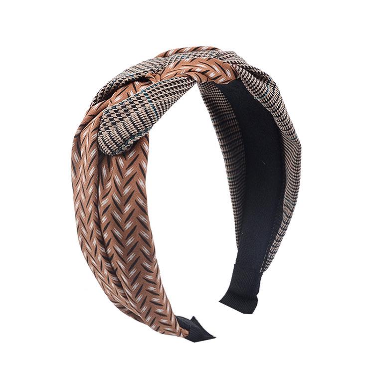 Elegantní retro korejsko-francouzská široká čelenka pro ženy 2023 – Ideální pro influencery