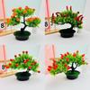 The Pine Greeting Guests Orange Simulated Fruit Potted Office Decoration Desk