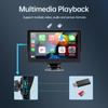 Portable Universal 7 Inch Car Radio Multimedia Video Player Wireless CarPlay Android Auto Touch Screen For BMW VW KIA