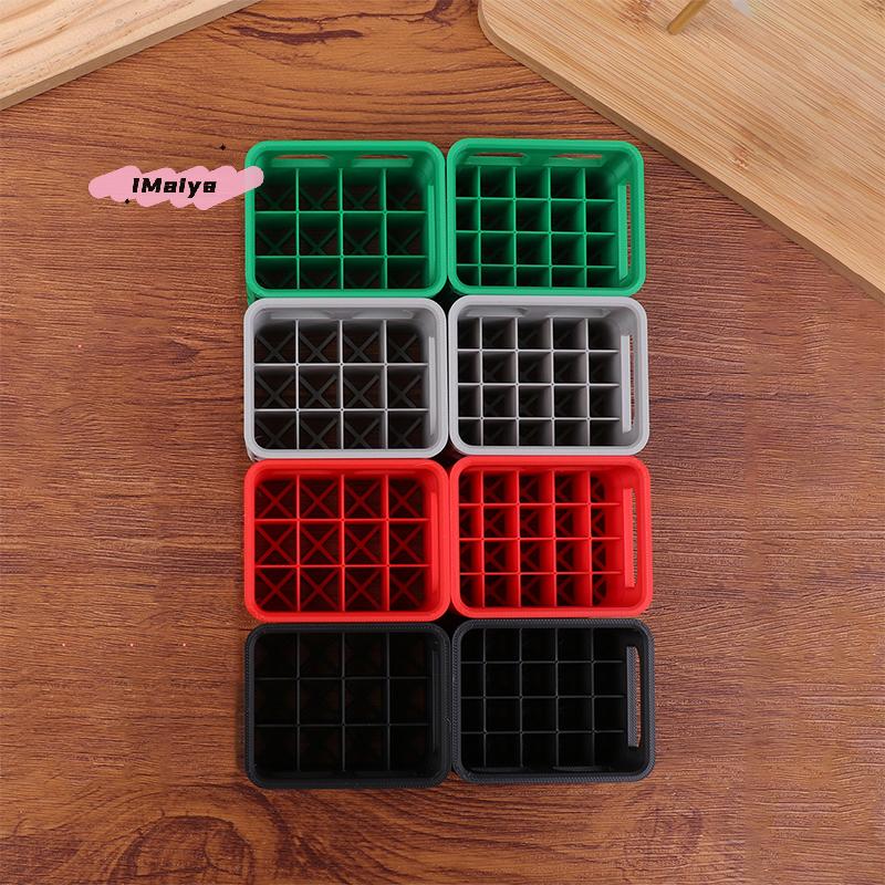 1Pc 3D Printed Stackable Battery Storage Box DIY Beer Crate AA AAA Size No.5 No.7 Slot Design Portable Battery Organizer