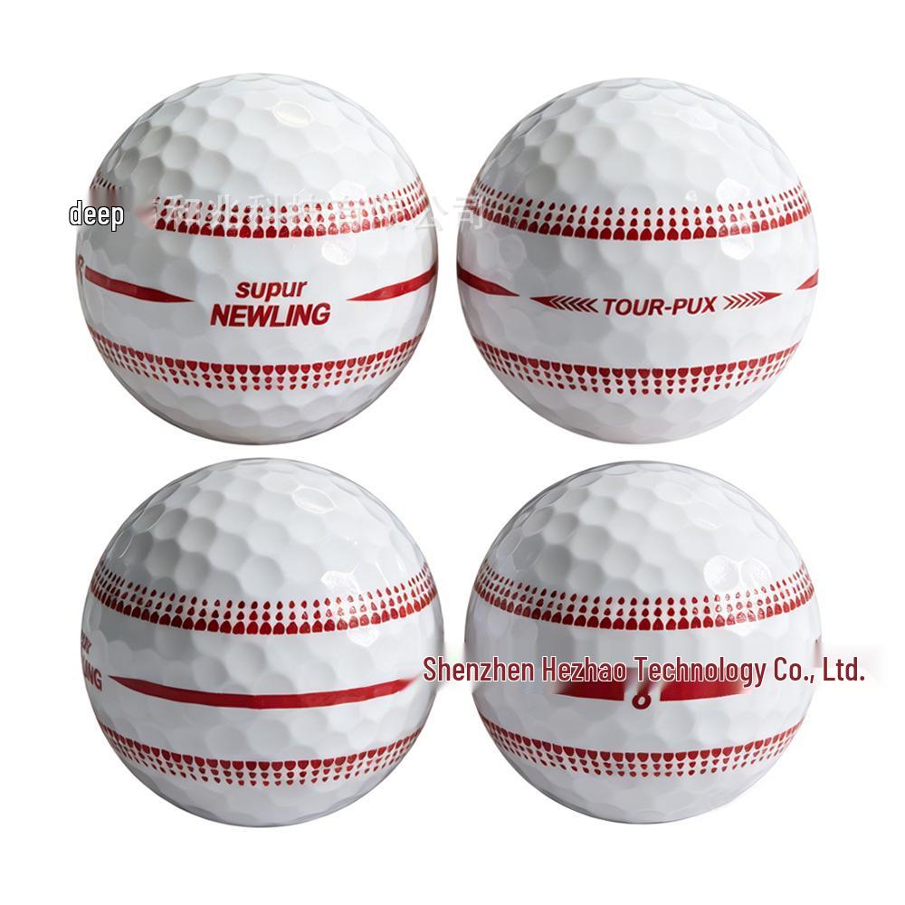 4-Layer Golf Ball Set with 360° Alignment for On-Course Play, Polyurethane, Special Gift Box