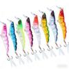 12CM 13.3G Full-Shrimp Imitation Lure Bait with Feather Hook Specialized for Sharp-S Military Fish Long-Range Casting Sinking Lu