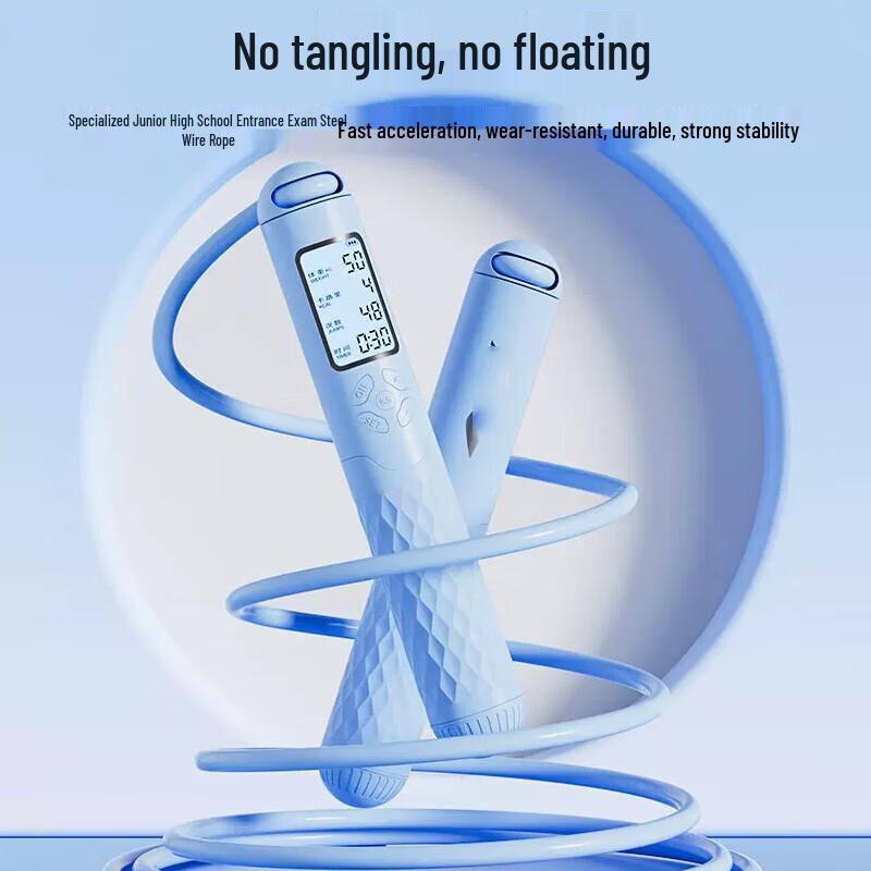 Electronic Counting Steel Wire Skipping Rope