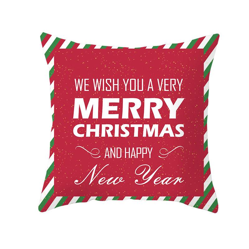 New Christmas Pillowcases Holiday Gifts Home Ornament Pillow Cushion Covers Premium Durable Quality Useful Practical