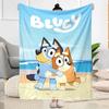 1pc Bluey Bingo Adventure blanket Soft and Warm for Sofa Office Camping Travel Livingroom Great Gift for Friends and Family Comfortable