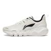 LiNing Dynamic Comfortable Versatile Breathable Durable Non-Slip Low-Top Running Shoes Women Sneaker White Black ARST046-3