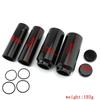 Upper Lower Fork Cover Tubes And Caps Kit Compatible With For  Davidson Dyna FXD 2006-2017