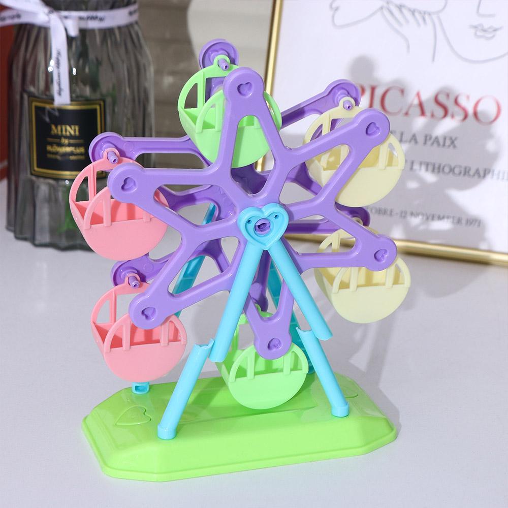 Feeder Intelligence Growth Bird Foraging Toys Bird Supplies Parrot Ferris Wheel Bird Windmill Toy