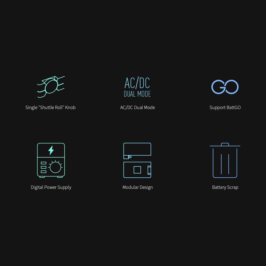 608AC Smart Balance Charger – AC/DC Adapter Charger for LiPo LiFe LiHV NiMH Batteries – For Drones and RC Models – Portable, Efficient, Safe