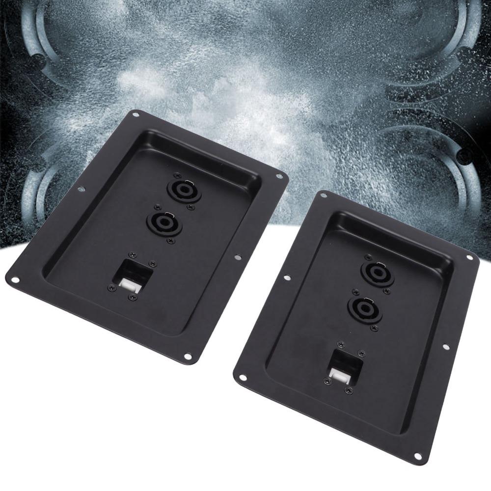 2PCS Back Panel Design Speaker Junction Box for 715 725 Stage Speakers Speaker Installation