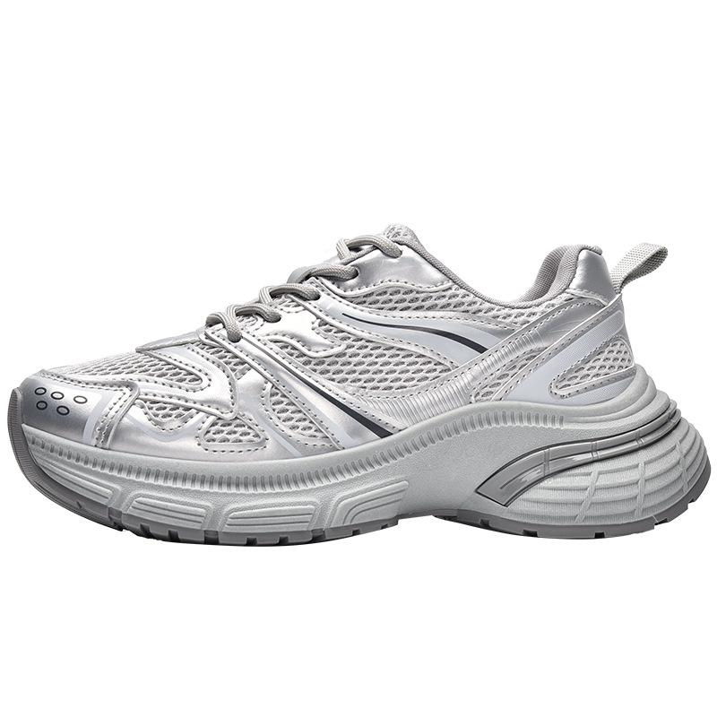 New hot summer new casual dad shoes platform mesh sneakers 3811