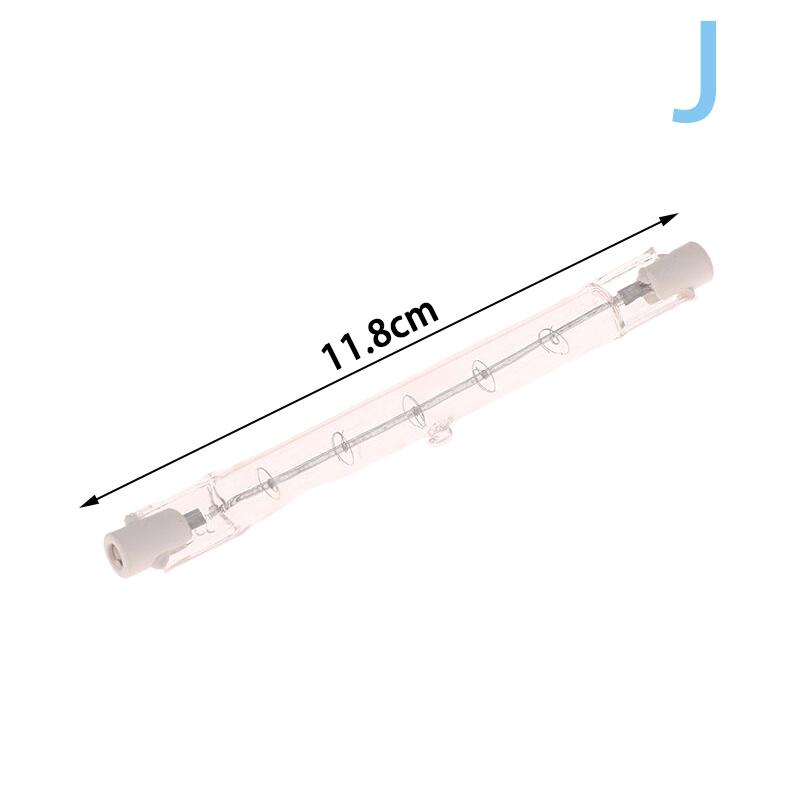 

Лампа 70-1000 Вт двухцокольная линейная R7S галогенная лампочка переменного тока 220-240 В бытовая декоративная R7S галогенная лампочка J118-500W