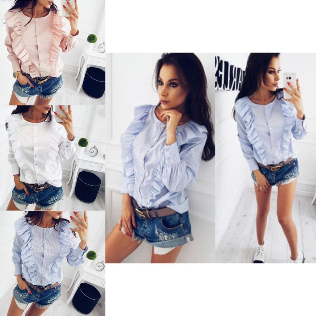 Premium Quality Fashion Dame Chemise Casual T-shirt For Effortless Summer Style