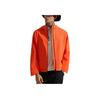 New FILA Fitness Windbreaker Jackets Unisex Vintage Orange A51M441706F-OR