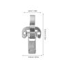 3Pcs Industrial Grade Toggle Latch Heavy Duty Box Buckle for Truck Toolbox Luggage Hardware Cases Cabinet Fastener Roller Clasp