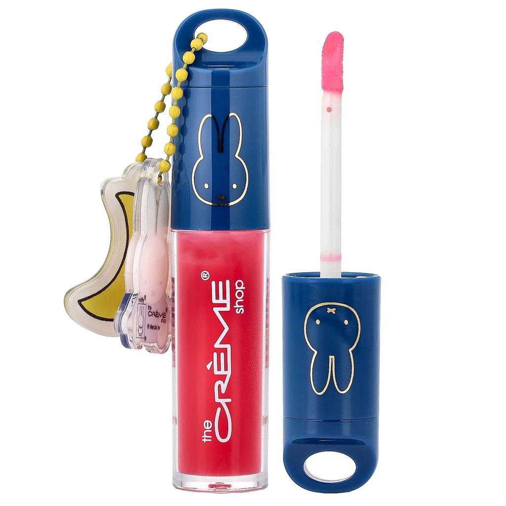 The Creme Shop, Miffy, Tinted Lip Oil, Charming Cherry, 3.5 g (0.12 oz)