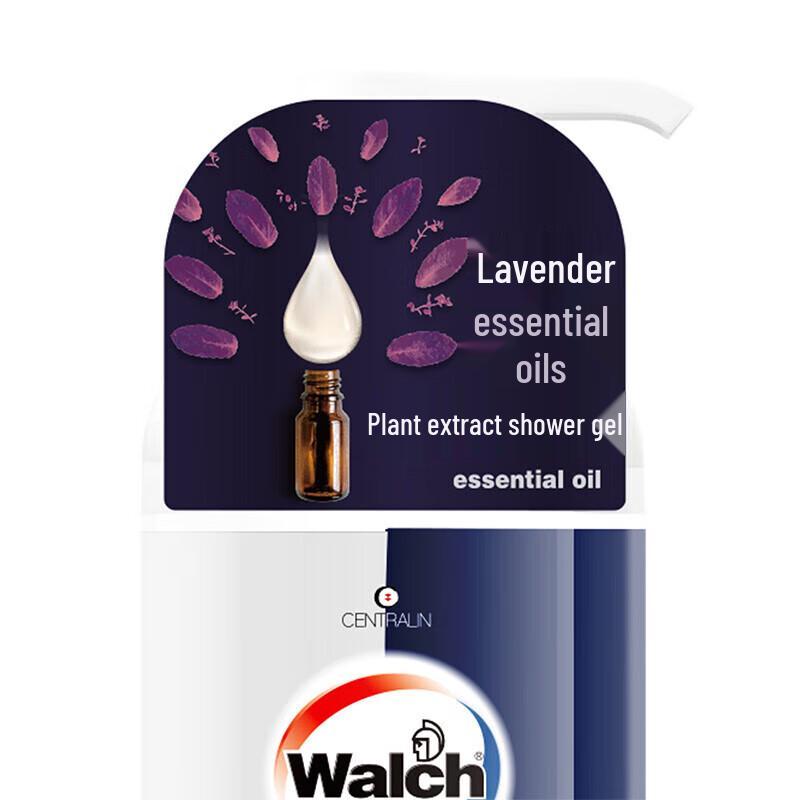 Walch Lavender Essential Oil Shower Gel