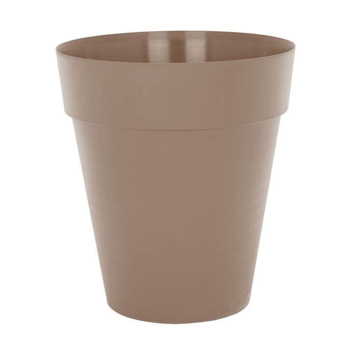 ARTEVASI Pot De Fleurs Capri Haut - 56 Cm - Taupe