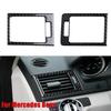 Carbon Fiber Car Side Air Vent Outlet Trim Sticker For Benz C W204 2007-2010