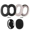 1Pair Replacement Earpads Noise Isolation Foam Ear Pads Cushion Cover with Protein Leather  for Jabra Elite 85h Headphones