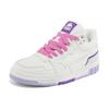 Kappa Non-Slip Wear-Resistant Low-Top Skate Shoes Women sneaker White Purple K0C85CS31-012