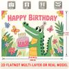 Party Backdrop Green Photo Booth Background Wall Decor