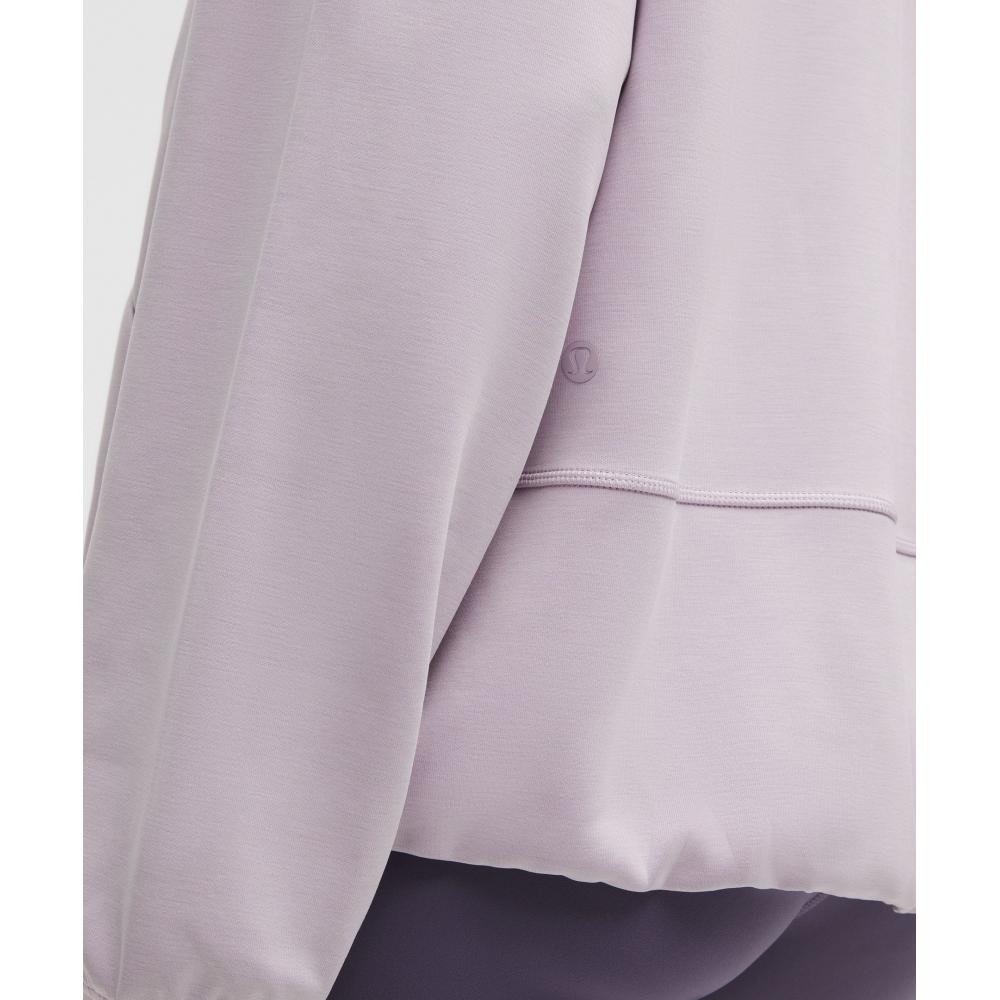 Lululemon Softstreme Full Zip Hoodie  Long Faint Lavender