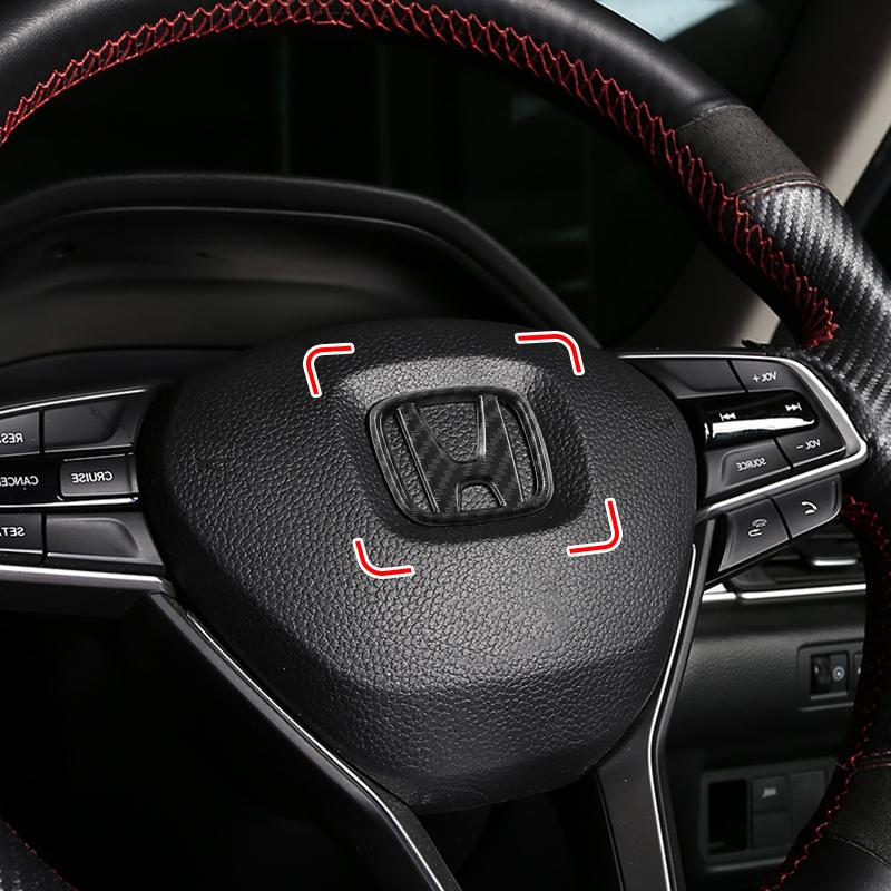 1 st Bil Ratt Klistermärke Emblem Dekal Märke Dekorationstillbehör för Honda CRV HRV Civic Accord Fit Jazz City Odyssey