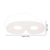 40pcs Children Doodle White Blank Mask For Kids Diy Painting Craft Face Masks Birthday Carnival Party Activity Hand-Drawn Art