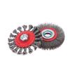 75/100Mm M14 Steel Wire Cup Brush Powerful Paint Removal Rotary Tool Twisted Steel Wire Wheel Abrasive For Angle Grinder Debu