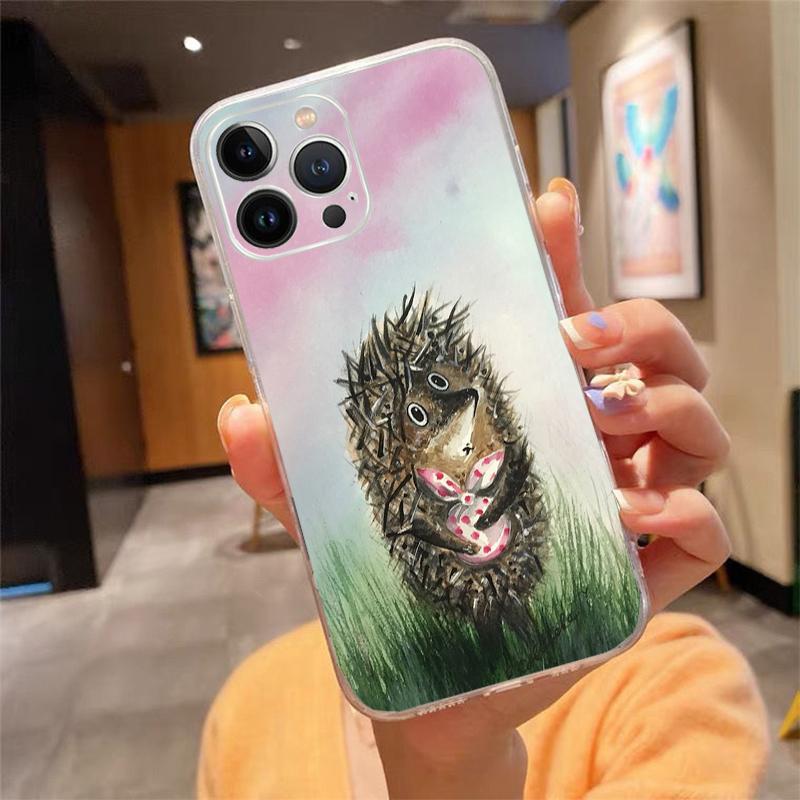 

Phone Case For iphone 17 Pro Max Air 16 15 14 13 Pro Max 15 16 Pro 15Plus hedgehog iphone 13