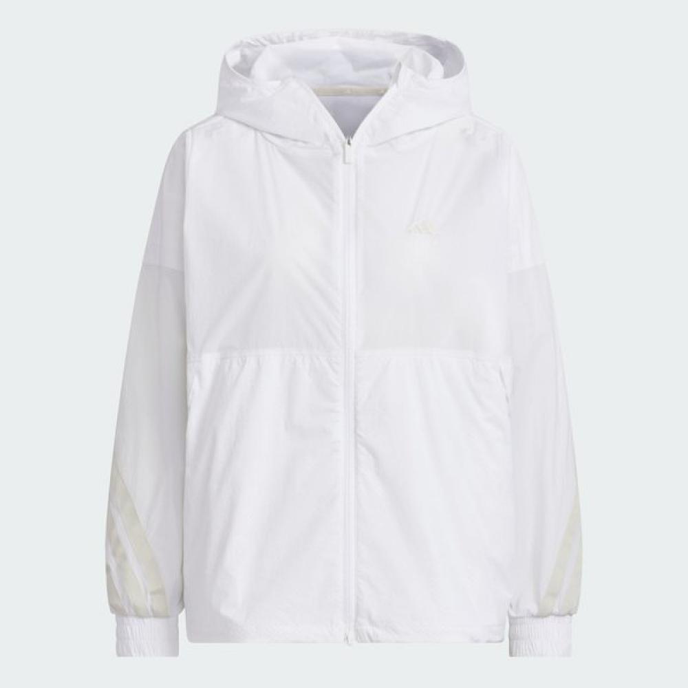 

Adidas Гольф 2025 S S Женская куртка для гольфа 3S Light Woven Jf4595 JF4595 (white)/XS(85)