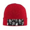 Helene Fischer Collage Warm Knitted Cap Winter Knit Bonnet Hat Skullies Beanies Hip Hop Caps for Unisex
