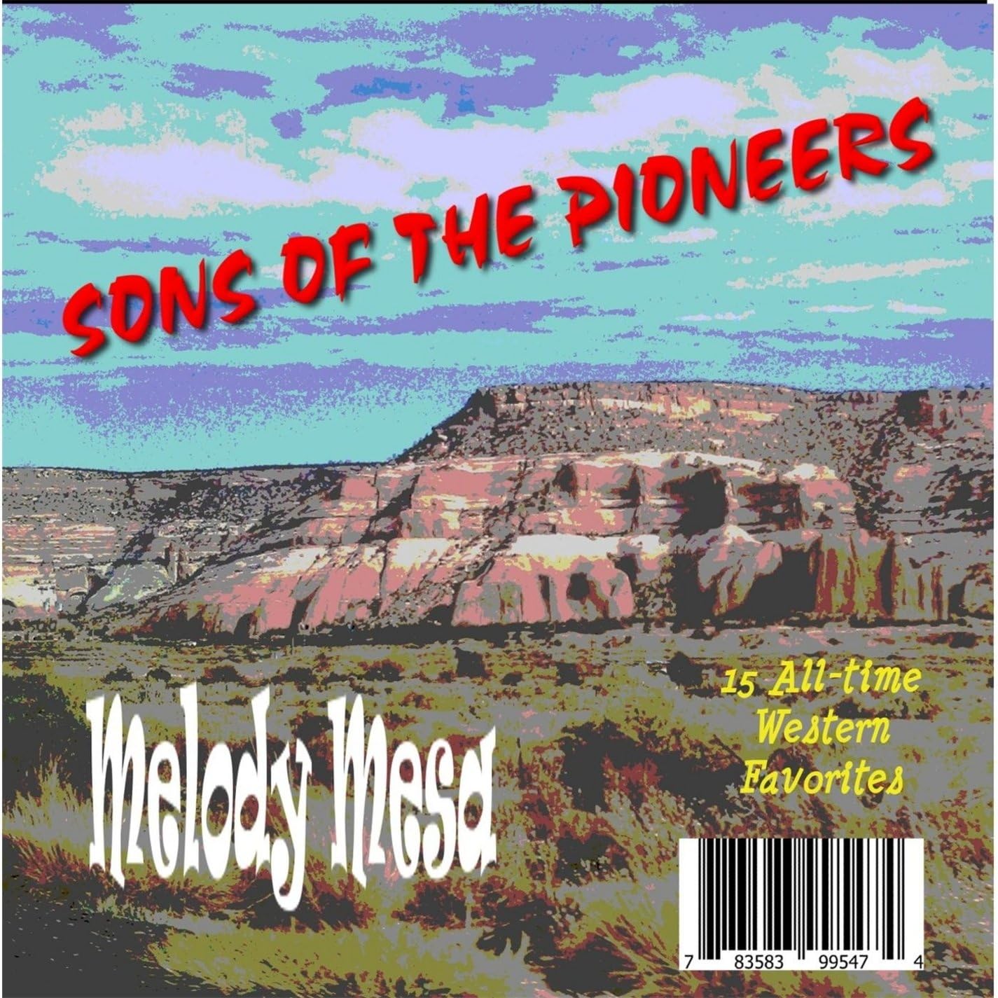 

CD SONS OF PIONEERS, MICHAEL CARR, TED - Melody Mesa NONE Japan Folk Used