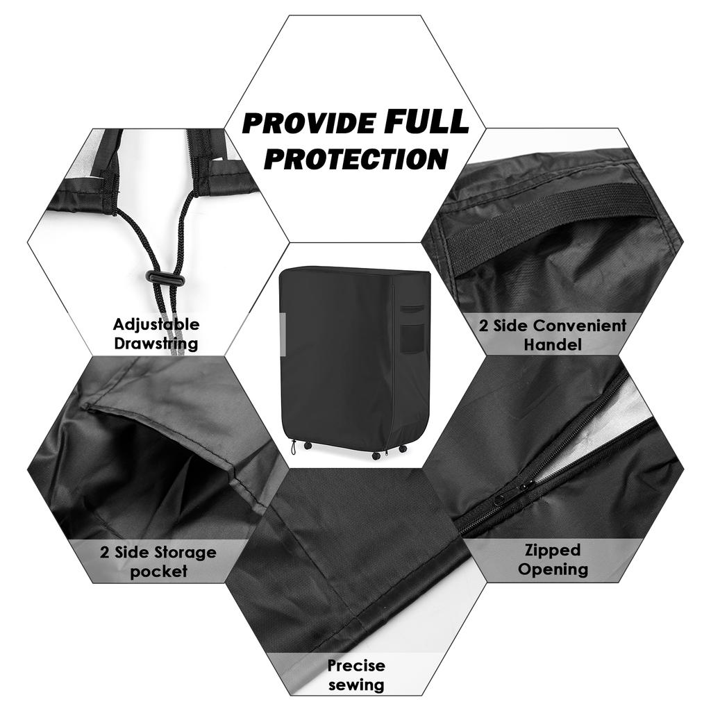 Husă de Depozitare Pliantă pentru Pat 39" L X 15" l X 44.8" H, Protectoare Multifuncțională