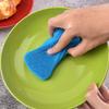 1/5Pc Silicone Dish Washing Brush Pot Pan Sponge Kitchen Cleaning Scouring Pad Vegetable Fruit Wash