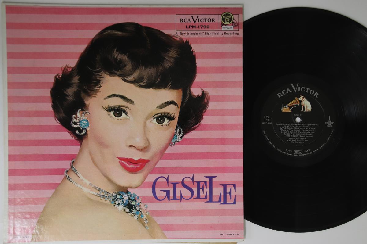 

LP Record GISELE MACKENZIE - Gisele LPM1790 RCA VICTOR 1958 US Jazz Used