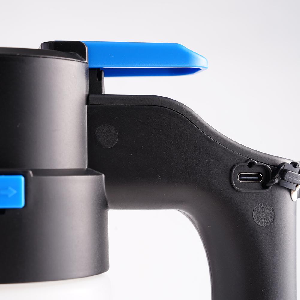 1.5l Electric Car Foam Sprayer Handheld Foamer 2600mah Rechargeable Battery Powered Foam Generator For Car Wash E1e7