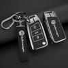 Pour Voiture VOLKSWAGEN Alliage de Zinc Clé Intelligente à Distance Étui Coque pour VW Volkswagen MK7 Golf 7 Tiguan MK2 pour Seat Ibiza Leon FR