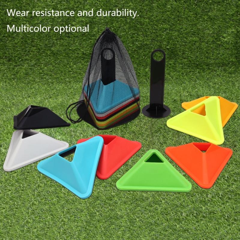 5 Pcs Soccer Marker Cones Basketball Field Marker Soccer Playing Marking Tray
