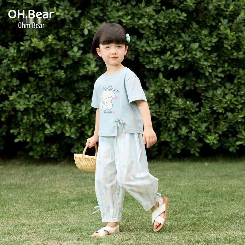 Ohm Bear Girls  Summer Princess Outfit 120